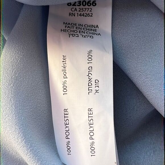 Dex the Suit Shop Women’s Ice Blue Sleeveless Top Size XS - Picture 7 of 12